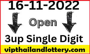 Thai Lottery Open Number 99.99 Win Tips Sure Set 16-11-2022