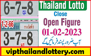 Thai Lotto Sure Close Tip Zinda Figure 1-02-2023 - Thai Lottery