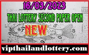 Thai Lottery Second Paper Full Hd 16-03-2023 Part One And Tow