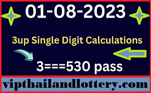 Thai Lottery Sure Tips Single Digit Calculations 01-08-2023 Touch
